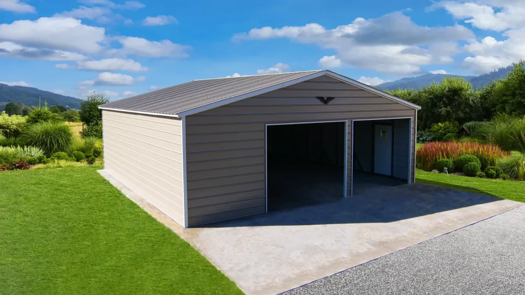 Custom metal barn on Florida property — Tidewater Steel Buildings