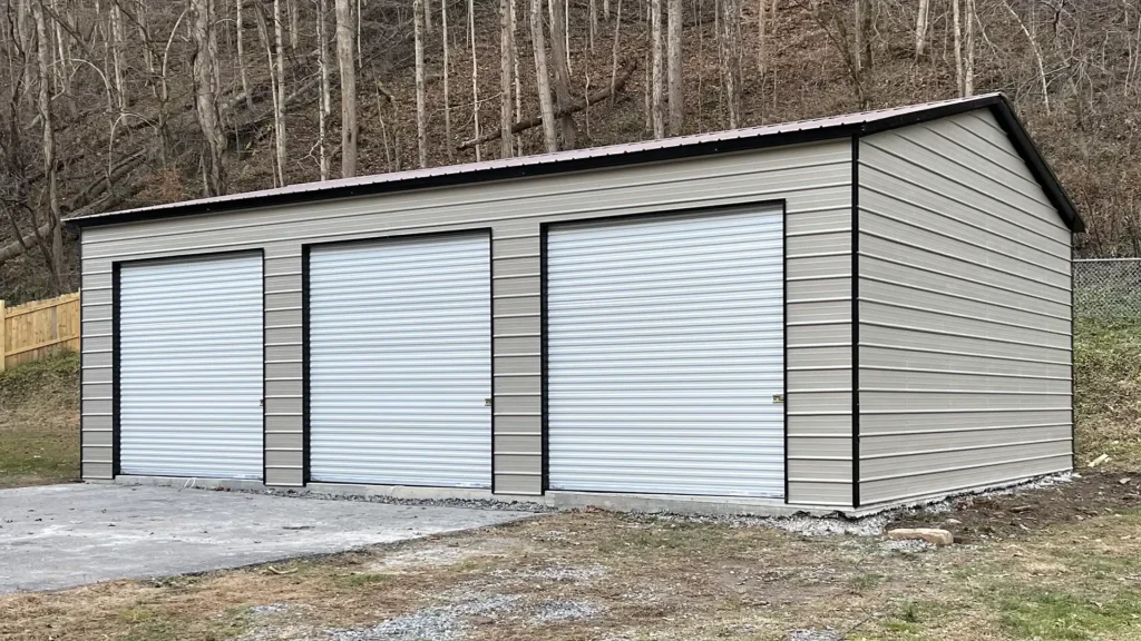 Metal garage — Tidewater Steel